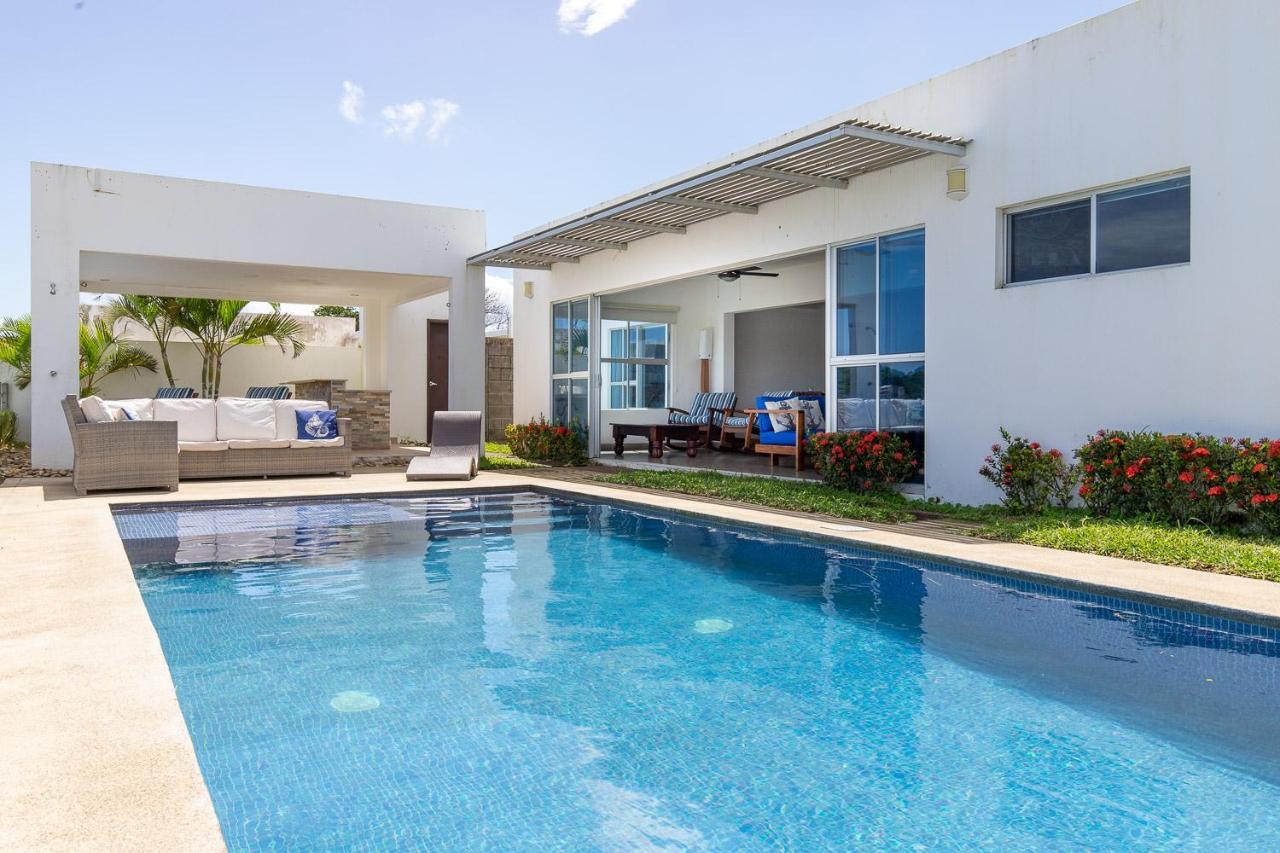Casa Marea Alta - Amazing Ocean Views, Private Pool, Ac, Close To Town 산 후안 델 수르 외부 사진