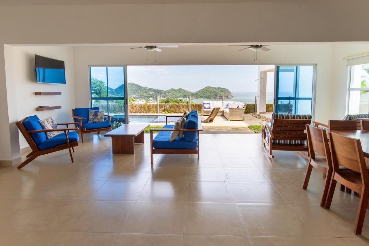 Casa Marea Alta - Amazing Ocean Views, Private Pool, Ac, Close To Town 산 후안 델 수르 외부 사진